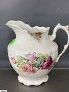 4pcs Floral Motif China - Limoges, German, and Others - 11" of largest
