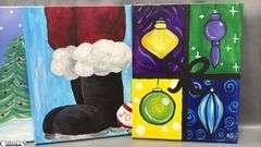 20pcs Painting Party Canvases Winter, Snowmen, Christmas Scenes 11x14"