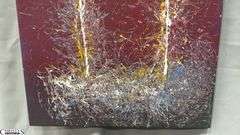 Samuel Tinoco Dusk Trees, Acrylic Painting on Canvas, Measures 36x55"