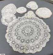 Cloth Napkins, Needlework Tea Towels, Table Linens, Approx 60"x48"