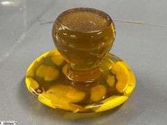 Viking Glass Owl 5.25", Owl and Mushroom Figurines