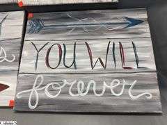 2 Sets of Love Theme Paintings Each Canvas 16x20"