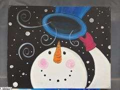10 Canvas Party Paintings 16x20" Winter and Holiday Themes