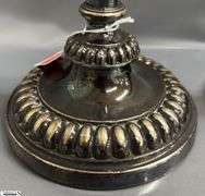 Pair of Silver Plated Candle Sticks 12.5"