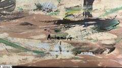 Antonio Garcia Seaside #2, Acrylic Painting On Canvas 35x56"