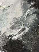 3 Alummoa Zumigo Winged Figures #7, 9, & 12 Mixed Media and Oil Canvas Each Measures 25x13.5"