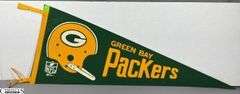 Green Bay Packers NFL Pennant Dated 1967