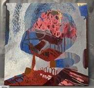 Painting On Canvas Abstract Art 36x36"