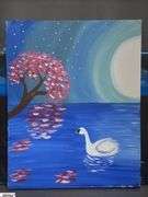 10 Painting Party Canvas Paintings, Sunsets, Water Landscape, Beach Themes, 16x20"