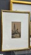 5pcs Small Prints, One Signed Photo, Framed Largest 9"x11"