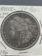 1890 CC Morgan Silver Dollar