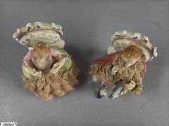 Made In Occupied Japan and Other Figurines Some Wear, 4" Tallest
