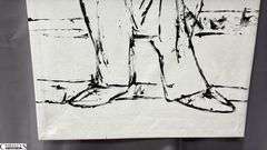 Luis Espinoza Charlie, Acrylic Painting on Canvas, Measures 36x55"