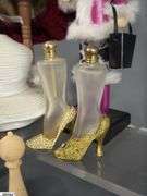 Mini Hats, Shoes, Hat Holders, Naughty Nodder Girl Ashtray, Ladies Dress and Purse Collectibles