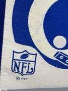 The Los Angeles Rams NFL Pennant Dated 1967
