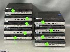 9 HP Elite Desk G4 Minis