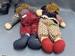 Coca Cola Bear, Porcelain Dolls, Plush Frogs, Bunny, Fishing and Holiday Themes