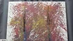 Samuel Tinoco Trees #47, Acrylic Painting on Canvas, Measures 36x54"