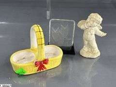 Vintage Salt and Peppers, Figurines, Bell, Toothpick Holder, Some Wear and Dusty
