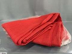 Singed Red and Green Vase, Holiday Placemats, Cloth Napkins, Table Cover