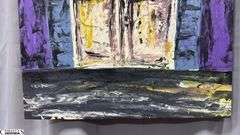 Jorge Hagg Door #06, Acrylic Painting on Canvas, Measures 36x53"