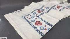 Cloth Napkins, Needlework Tea Towels, Table Linens, Approx 60"x48"
