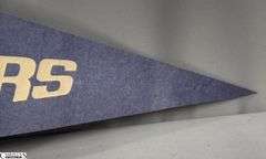 Indiana Pacers Pennant Autographed by Billy Knight and George McGinnis