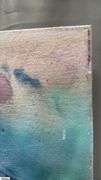 Beebe Abstract Mixed Media Artwork On Canvas 48x36"