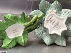 6 Porcelain Flowers - Lenox and Andrea by Sadek - 7.5" of largest