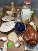 Vase Fillers, Shells, Sand Dollars, Glass Fish and Hearts