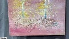 Samuel Tinoco Trees, Acrylic Painting on Canvas, Measures 36x55"