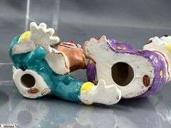 Clown Collectibles, and Figurines Marked Japan, Hong Kong, Music Boxes, Planter, Tallest 10"