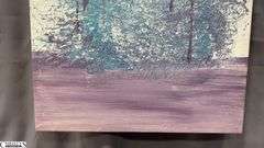 Samuel Tinoco Trees #49, Acrylic Painting on Canvas, Measures 36x55"