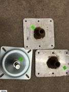 Boat Seat and 3 Mounts
