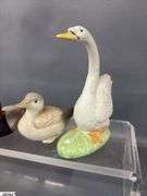 Ducks, Avon, Homco, Pencil Sharpeners, Bank, Display Shelf 12.5"