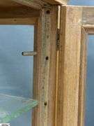 Wooden Table Top Display Case 14x8x13.5'