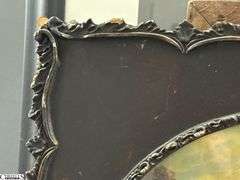 5pcs, Framed Art Prints and Painting, Wear to The Frames, One Has Been Repaired, Largest 26x32"