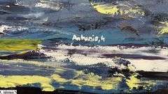 Sea Ride by Antonio Garcia, Acrylic Painting Measures 35x55"
