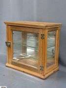 Wooden Table Top Display Case 14x8x13.5'