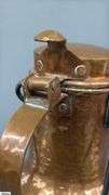 Hammered Copper Kettle 14.25" With Iron Feet and Swing Handle