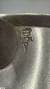 3 Pewter J. Abbot Gateshead, 1 Quart, Pint and 1/2 Pint Measures
