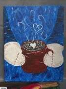 10 Canvas Party Paintings 16x20" Winter and Holiday Themes