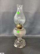 Glass Oil Lamp - 17"