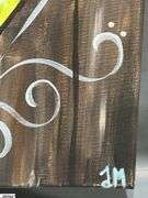 10 Painting Party Canvases, landscapes, Waterfall, Garden Path, Moonlight Scenes Each Measures 16x20"