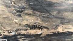 Jorge Hagg Door #08, Acrylic Painting on Canvas 36x56"
