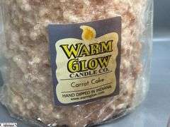 6 Warm Glow Hand Dipped Candles 5.5" Tall