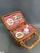 Pitcher, Bowl, Bottle Candle, Mini Baskets, Mini Picnic Basket