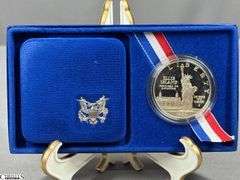 United States Liberty Proof Silver Dollar Coin in Display Box