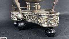 Dutch Royal Holland Pewter Coffee Urn / Samovar with Burner and Tray 18"