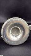 Pair of Pewter Whale Oil Clocks 13.5"